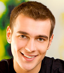 photo of smiling young man